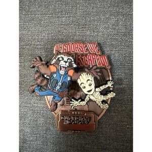 Disney California Guardians of the Galaxy Mission Breakout Groot & Rocket Magnet